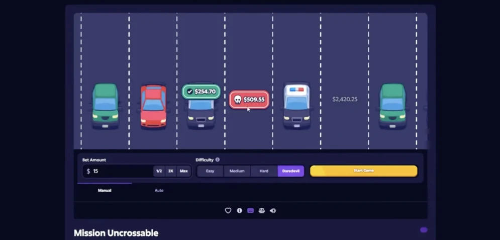 Mission Uncrossable Game