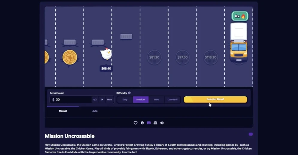 Mission Uncrossable Game